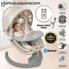 BABY - Mecedora Eléctrica para Bebés «STAR NEW» Beige