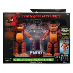 JAZWARES - Five Nights at Freddy’s Endo Series Classic Freddy y Withered Freddy