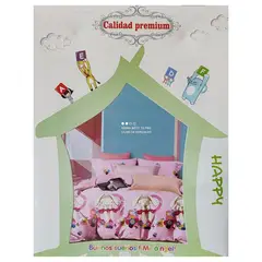 GENERICO - JUEGO DE SÁBANA MINGJIA 1.5 PLZ