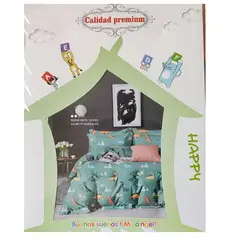 GENERICO - JUEGO DE SÁBANA MINGJIA 1.5 PLZ