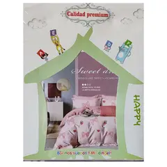 GENERICO - JUEGO DE SÁBANA MINGJIA 1.5 PLZ