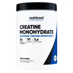 NUTRICOST - Creatina Monohidratada - 91 Servidas