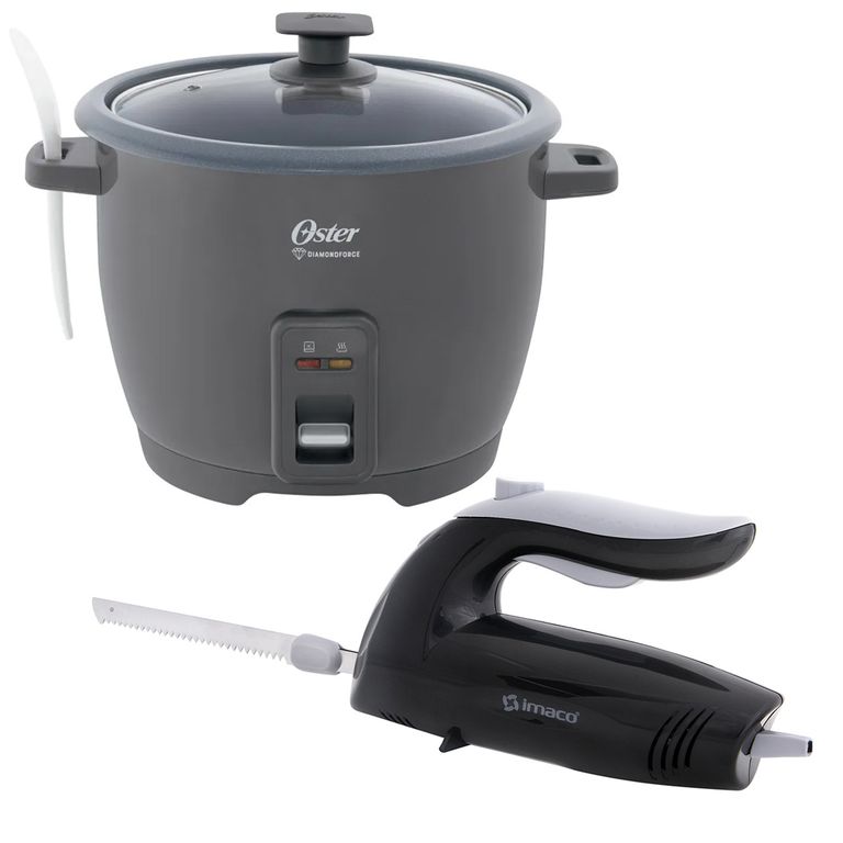 Olla Arrocera de 1.8 Lts CKSTRCB10DFSKE + Cuchillo Electrico Imaco