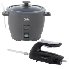 OSTER - Olla Arrocera de 1.8 Lts CKSTRCB10DFSKE + Cuchillo Electrico Imaco