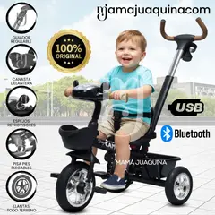 BABY - Triciclo Guiador Todo Terreno «ALLROAD» Edición Limitada Black