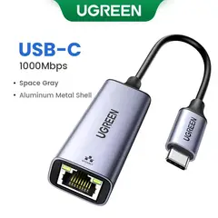 UGREEN - Adaptador de red RJ45 a C 1000 mbps