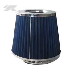 GENERICO - Filtro de Aire Cónico Deportivo Universal Azul