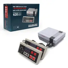 GENERICO - Consola Retro 620 Juegos Clásicos Mini Plug And Play + 2 Controles