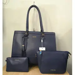 GENERICO - Cartera portalaptop ,cuero PU, 3 piezas AB line