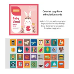 GENERICO - Cartas Estimulación Visual 12-36 meses Modelo 8