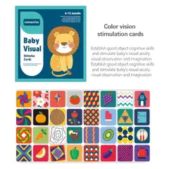 GENERICO - Cartas Estimulación Visual 6-12meses Modelo 4
