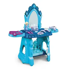 GENERICO - Set de Tocador y Castillo Lanza Nieve de Frozen 2 en 1
