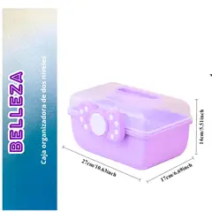 GENERICO - Caja de almacenamiento para accesorios, para el cabello ,para niñas, joyero de tocador.