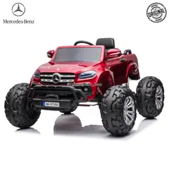 MERCEDES BENZ - Carro a Batería 24V MERCEDES -TRUCK X CLASS- Rojo