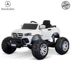 MERCEDES BENZ - Carro a Batería 24V MERCEDES -TRUCK X CLASS- Blanco