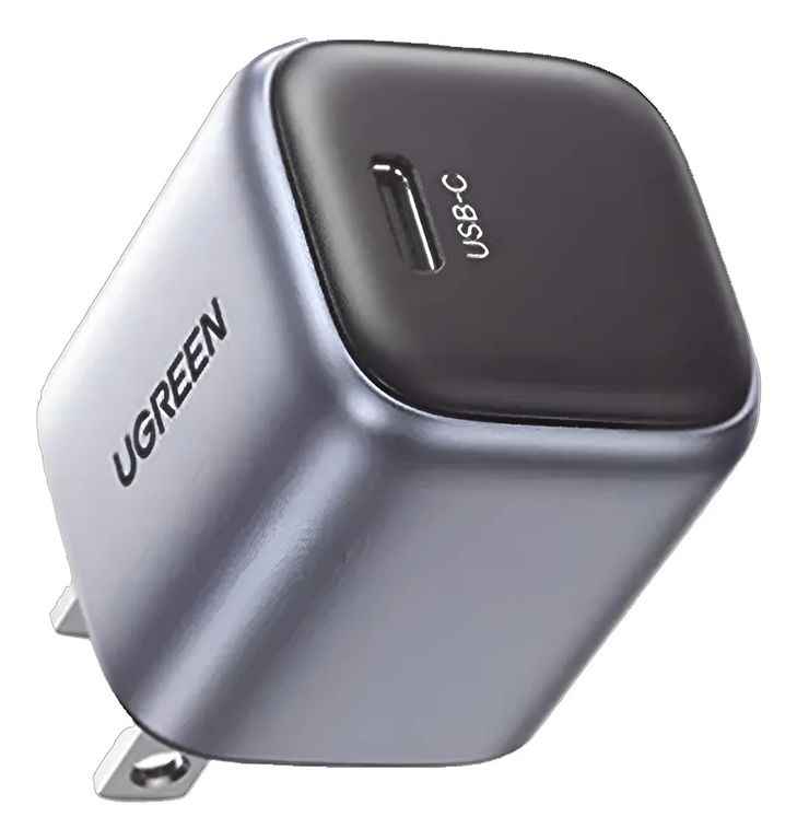 Cargador de pared X512 de 20W GaN con 1 puerto USB-C