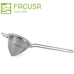 FACUSA - Colador para Bar de Acero Inoxidable 8 cm-