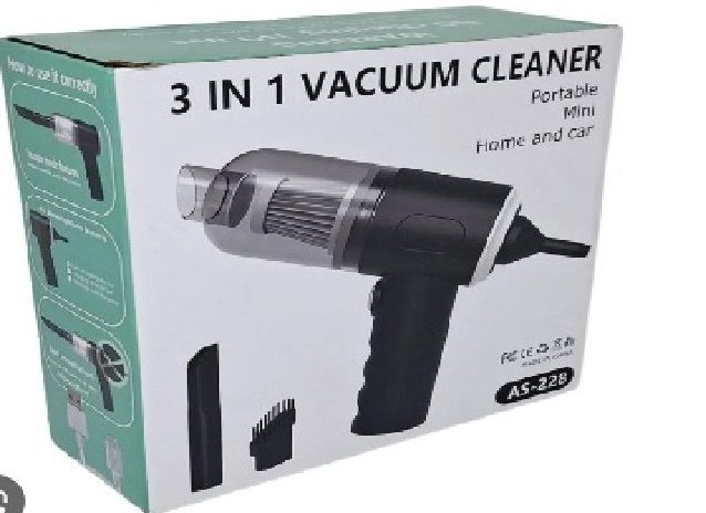 Aspiradora Portátil para Auto - Mini