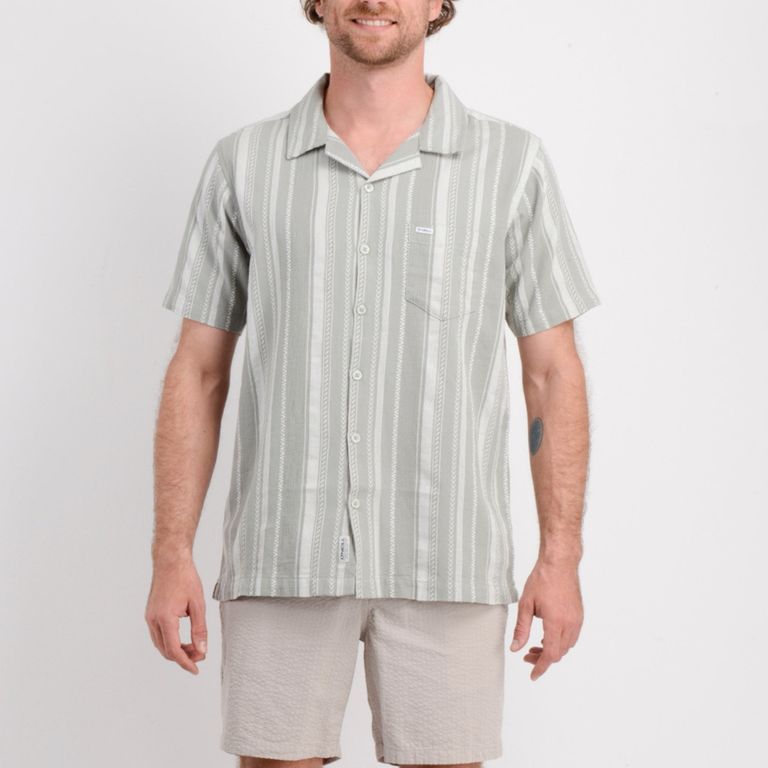 Camisa Jaquard Jadeite Oneill Manga Corta