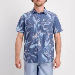 O'NEILL - Camisa Tropical Blue Oneill Manga Corta