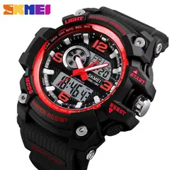 SKMEI - Reloj 1283 Dual Time Rojo