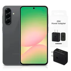 SAMSUNG - GALAXY A56 5G 8GB RAM 256GB BLACK + CARGADOR 25W