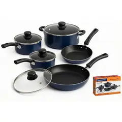 TRAMONTINA - Juego de Ollas 9 piezas