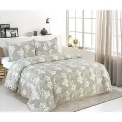 CASATEX - Cubrecama de Verano + Fundas de Almohada 100% Algodón 2 Plazas