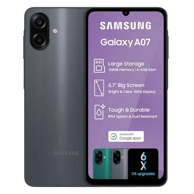 Galaxy A07 64GB 4GB Negro