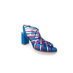 D' PODER - Sandalias de Cuero Mujer Taco 7