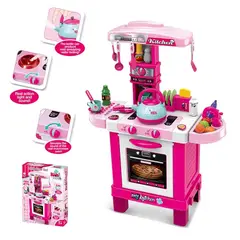 GENERICO - Set Cocina de Juguete Infantil con Tetera Bota Vapor