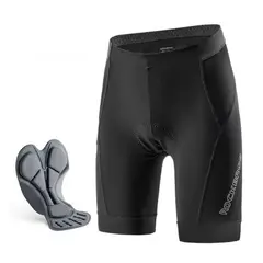 ROCKBROS - Culotte De Ciclismo 3d Tipo Short Con Bolsillo