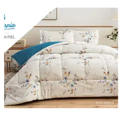 CUTE - EDREDÓN CALIFORNIA TELA CON PIEL DE ANGEL 2PLZ