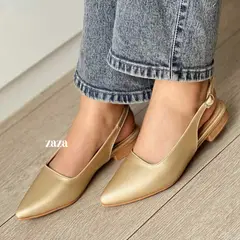 GENERICO - ZAPATO DORADO PARA MUJER SOL