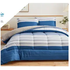 CUTE - EDREDÓN CALIFORNIA TELA CON PIEL DE ANGEL 2PLZ