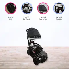 CONFORT KIDS - Correpasillo a batería para Niño «RUNNER» black