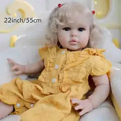 MUÑECAS REBORN - Bebe Reborn de Vinilo de Silicona - 55 cm