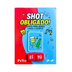 GENERICO - JUEGO DE DADOS PARA TOMAR SHOT OBLIGADO
