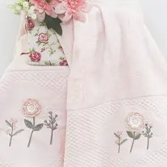 EVYTONY - TOALLA PARA NIÑA - MODELO FLORES