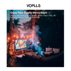 GENERAL - MINI PROYECTOR PORTÁTIL VOPLLS 1080P FHD HDMI USB AV CEL PC PN 009397