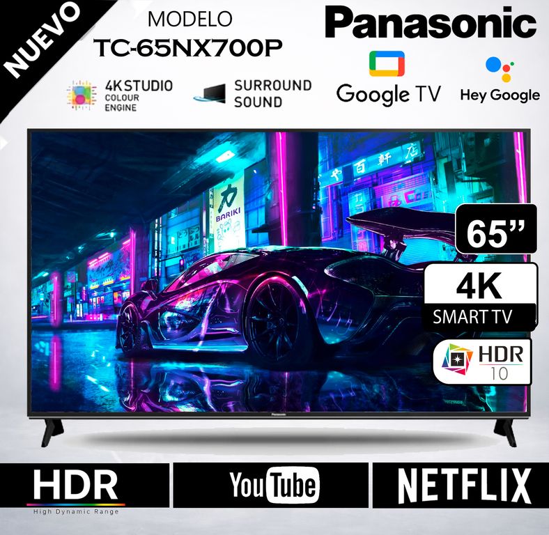 Televisor Smart TV 65 LED 4K UHD TC-65NX700P