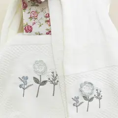 EVYTONY - TOALLA PARA NIÑA - MODELO FLOR