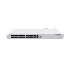 MIKROTIK - ROUTER 650MHZ 64MB 24 PUERTOS SFP L5 PN CRS326-24S2QRM