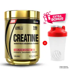 LEVEL PRO - CREATINA MONOHIDRATADA MICRONIZADA 250G