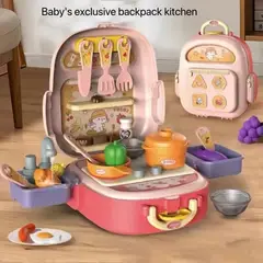 GENERICO - MALETA CON SET DE COCINA DE JUGUETE