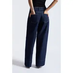 LUVARO - Pantalón Denim Wide Leg