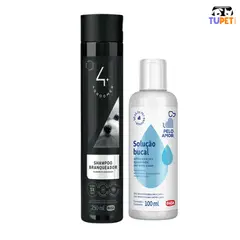 TUPET SHOP - Pack Blanco Perfecto Shampoo Blanqueador + Solucion Bucal Ibasa