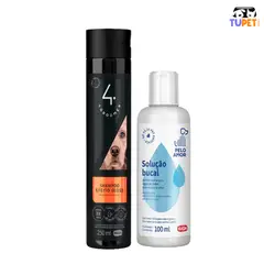 TUPET SHOP - Pack Pelaje Brillante Shampoo Efecto Gloss + Solucion Bucal Ibasa