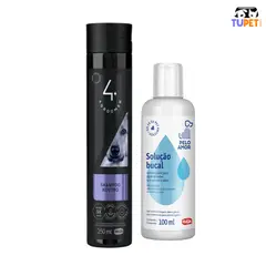 TUPET SHOP - Pack Limpieza Diaria Shampoo Neutro + Solucion Bucal Ibasa