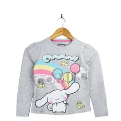 SANRIO - Polo Manga Larga Infantil Cinnamoroll